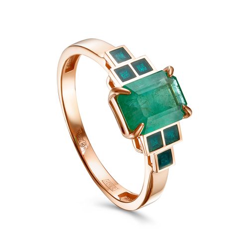 Сапфир каталог товаров Кольцо из золота с изумрудом
