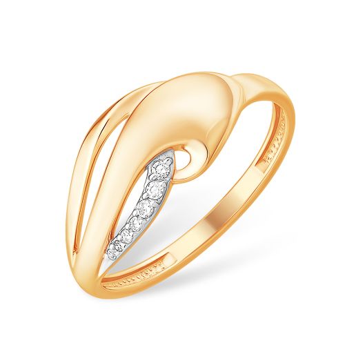 Сапфир каталог товаров Кольцо из золота с фианитом