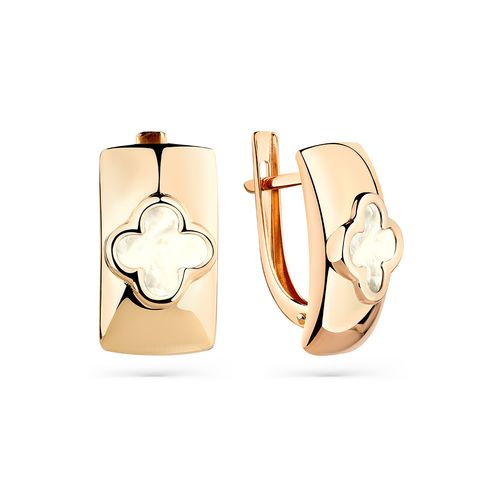 Сапфир каталог товаров Серьги из золота с перламутром