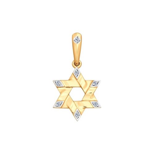 Сапфир каталог товаров Подвеска из золота с бриллиантом