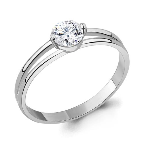 Сапфир каталог товаров Кольцо из серебра с фианитом