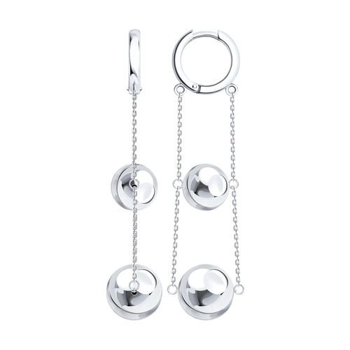 Сапфир каталог товаров Серьги из серебра