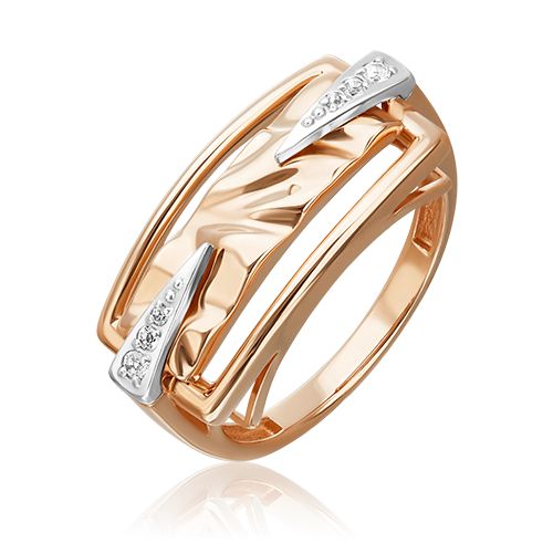 Сапфир каталог товаров Кольцо из золота с фианитом