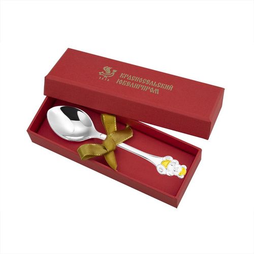 Сапфир каталог товаров Ложка из серебра с позолотой