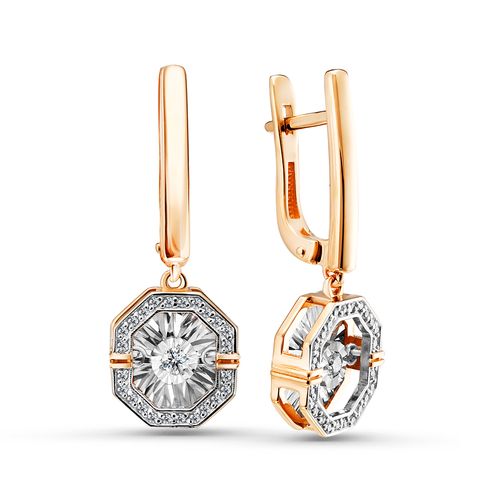 Сапфир каталог товаров Серьги из золота с бриллиантом