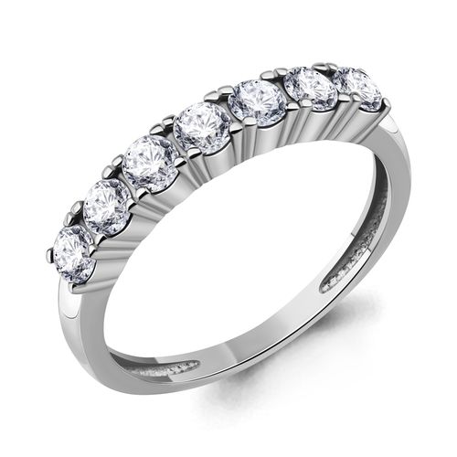 Сапфир каталог товаров Кольцо из серебра с фианитом