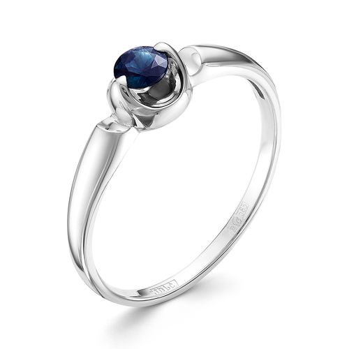 Сапфир каталог товаров Кольцо из белого золота с сапфиром