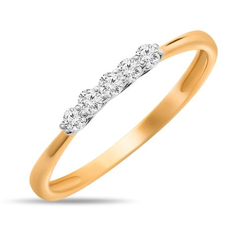 Сапфир каталог товаров Кольцо из золота с фианитом