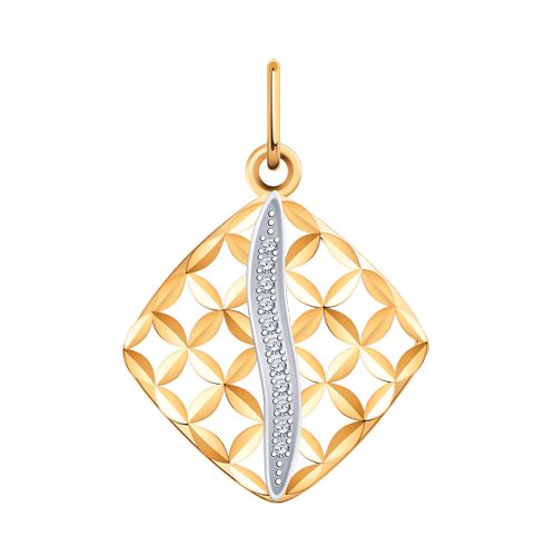 Сапфир каталог товаров Подвеска с фианитом