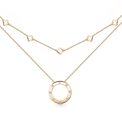 Сапфир каталог товаров Колье из золота с бриллиантом