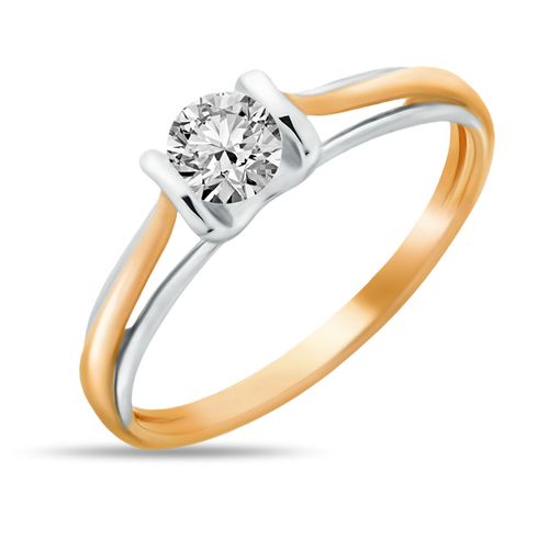 Сапфир каталог товаров Кольцо из золота с фианитом