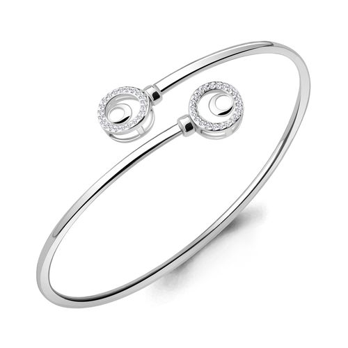 Сапфир каталог товаров Браслет женский из серебра с фианитом