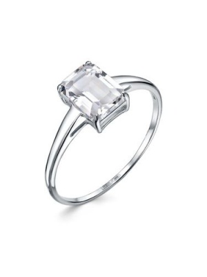 Сапфир каталог товаров Кольцо из серебра с фианитом 