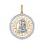 Сапфир каталог товаров Подвеска знак зодиака Дева из золота с фианитом