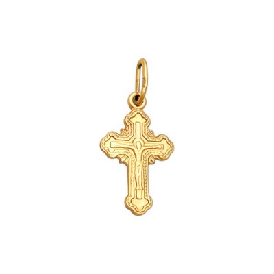 Сапфир каталог товаров Подвеска крест из золота 