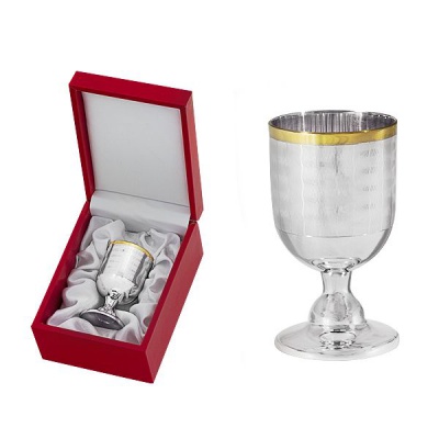 Сапфир каталог товаров Рюмка из серебра с позолотой 