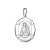 Сапфир каталог товаров Подвеска икона из серебра с фианитом