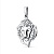 Сапфир каталог товаров Подвеска знак зодиака из серебра с фианитом