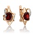 Сапфир каталог товаров Серьги с топазом, гранатом