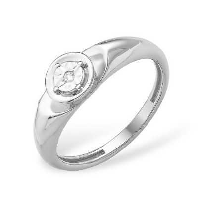 Сапфир каталог товаров Кольцо из серебра с фианитом 