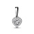 Сапфир каталог товаров Подвеска из серебра с фианитом